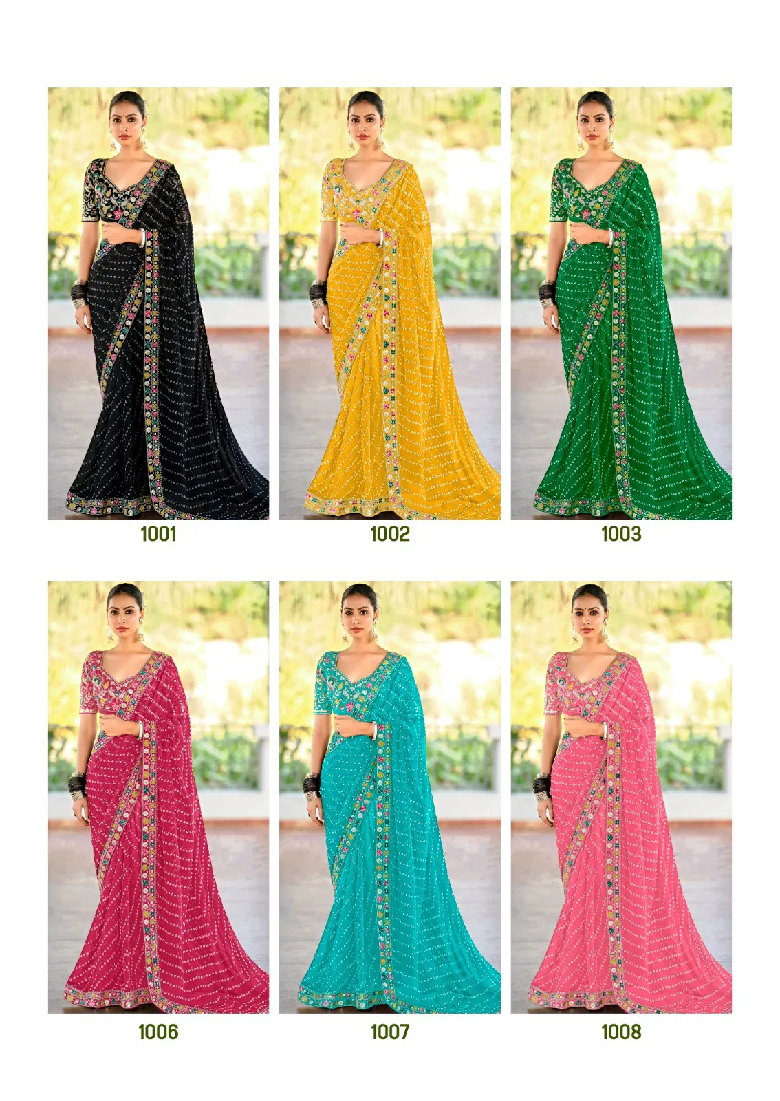 Lisha By Stavan Heavy Georgette Designer Wear Saree Suppliers In India